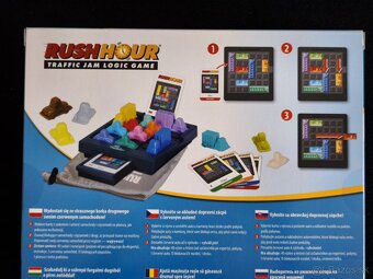 Predám čisto novú spoločenskú hru Rush Hour Traffic Jam - 3