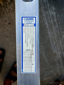 Rebrik 3,7m vyska; 14 priecok - 3