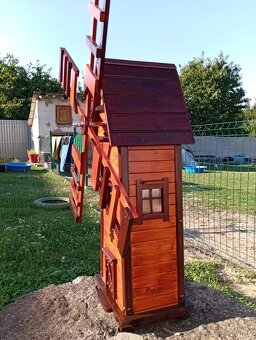 Predám veterný záhradný mlyn - 3