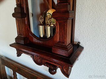 Starožitné figurálne, nástenné hodiny TH 1880. - 3