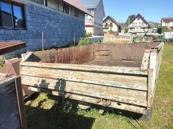 Vlečka 3 stranný sklápač - 3