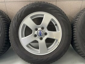 Disky Orig. VOLVO 6J x 15 H2 + pneumatiky 195/65 R15 zimné - 3