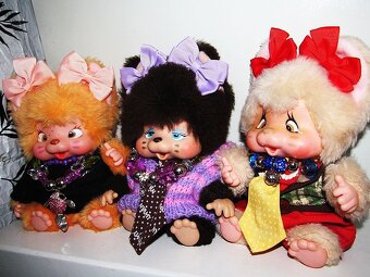 Mončičiak mončičiaci, monchhichi - vzácné kočočky Nyamy - 3