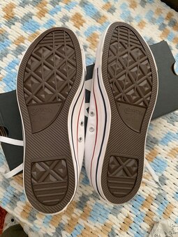 CONVERSE tenisky biele Unisex, veľkosť 44, UK 10/12 - 3