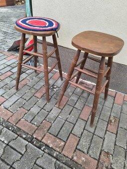 drevené barové - 3