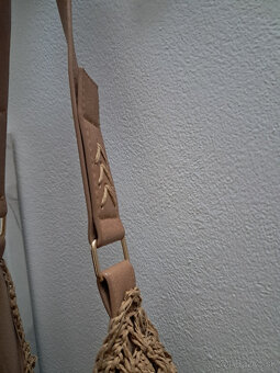 letná háčkovaná taška cez rameno - 3