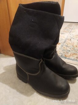 Predám zimné plstené čižmy - 3