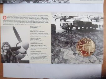 1999 Berlin Airlift 50th Anniversary WWII Medal Cover - 3