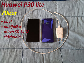 Huawei P30 lite čierny, Nabíjačka Energizer - 3