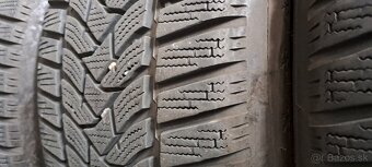 Predám 4ks jazdené zimné 215/55r17-98V Dunlop - 3