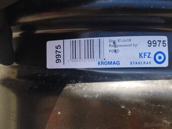 Disk 16" 5x108 Ford - 3