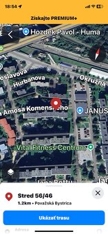 Prenajmem 1-izb. zar. a prerobený byt na sídlisku Stred v PB - 3