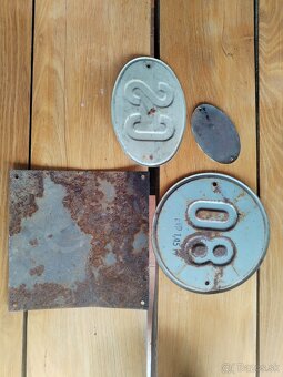 Smaltovane tabule,plechové tabule - 3