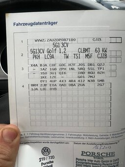 VW GOLF 7 1,2 TSI 63KW MANUÁL ROK 2013 - 3