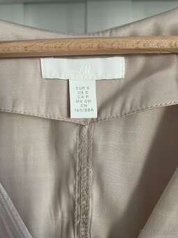 H&M šaty kremove - 3