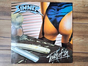 Lp SINNER - Touch Of Sin / EX - 3
