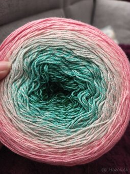 Vlna Yarn art flowers - 3