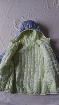 2ks Prechodna dievcenska bunda vel.128cm - 3