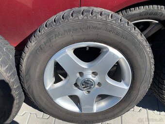 Hlinikove kolesa VW 5x130  + zimné pneu 235/65 R17 - 3