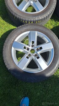 Predam orig. VW Touareg II disky na letnych Pneu 265/50 R19 - 3