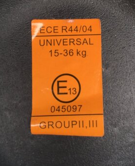 Autosedačka junior 15 - 36 kg, Automax - 3