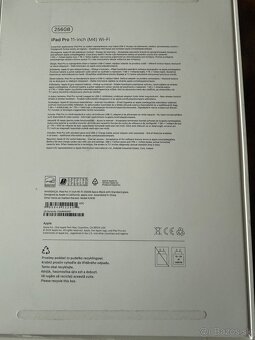 Ipad pro 11 , 2024 , 256gb , wifi - 3