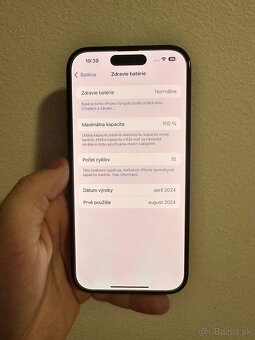 iPhone 15, 128GB, black - 3