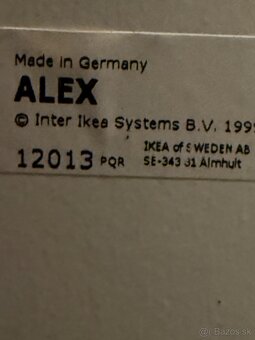 IKEA Alex 132x58 - 3
