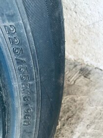 Predam sadu letných  pneu značky Yokohama 225/55 R18 - 3