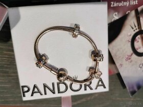 Pandora nový náramok rose gold - 3
