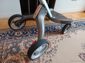 Predám kočík Stokke Xplory– trojkombinácia, červený - 3
