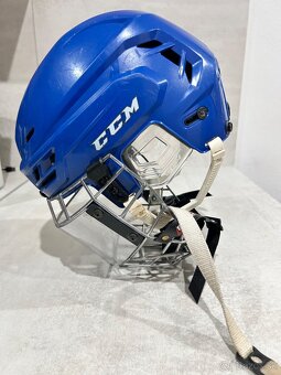 ✅ CCM RESISTANCE - veľkosť M - BLUE + PLEXI COMBO ✅ - 3