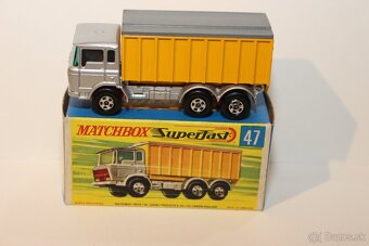 Matchbox SF DAF Tipper container truck - 3