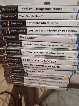 Playstation 2 X box 2ks a hry vela - 3