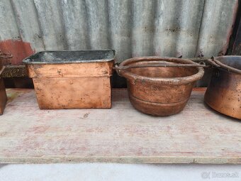 Staré medené hrnce - 3