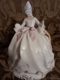 Porcelánová Dáma Pirkenhammer a Dáma  Sitzendorf - 3