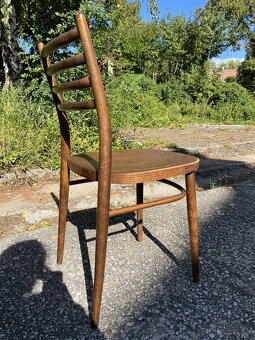 13ks Drevené Retro Vintage Stoličky - 3