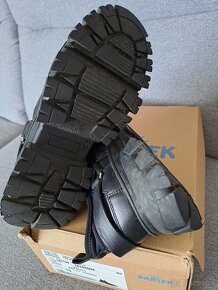 Diečenské topánky značka BARTEK veľkosť 33 čierne - 3