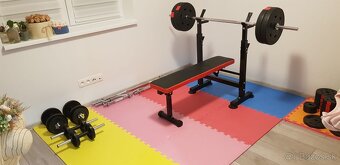 Lavička na cvičenie s príslušenstvom - 3