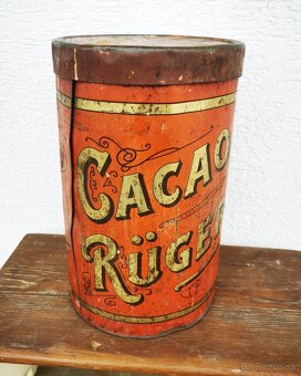 Plechová dóza Cacao Ruger - 3