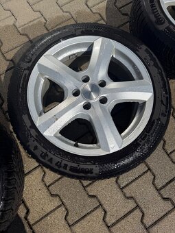 Predám elektróny 205/55 R17 so zimnými pneu - 3