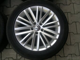 Elektrony VW 5x112 r17, letne pneu. 225/50 r17 - 3