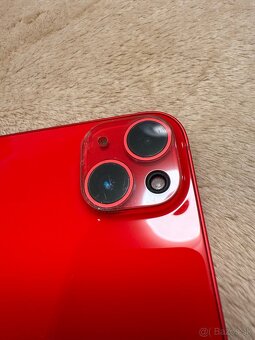 Apple iPhone 14 Plus 256 GB-Červený-Top stav okrem displeja - 3