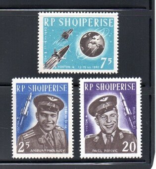Poštové známky - Albánsko - 3