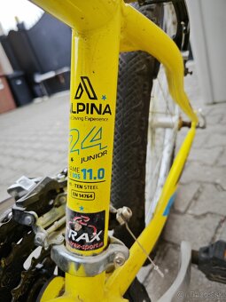Detský bicykel Kellys Alpina Rockstar, 24" kolesá, 21 prevo - 3
