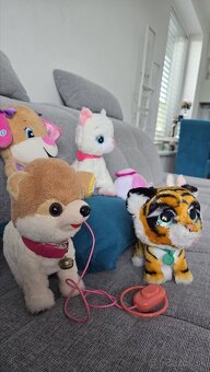 Plyšové hračky so zvukom 10 kusov - 3