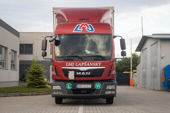 MAN TGL 12.250 s valníkovou nástavbou a hydraulickým čelom - 3