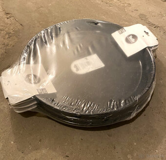 Smaltovaná panvica na 25 porcií, primer 60 cm, NOVÁ + FA - 3