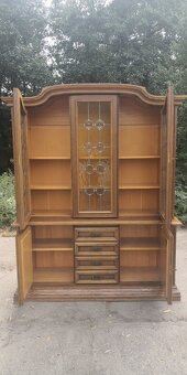 Rustikálny masívny priborník - 3