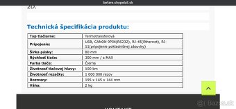 FISKALPRO TLAČIAREŇ POS PRINTER FISKALPRO 80MM WIFI - 3